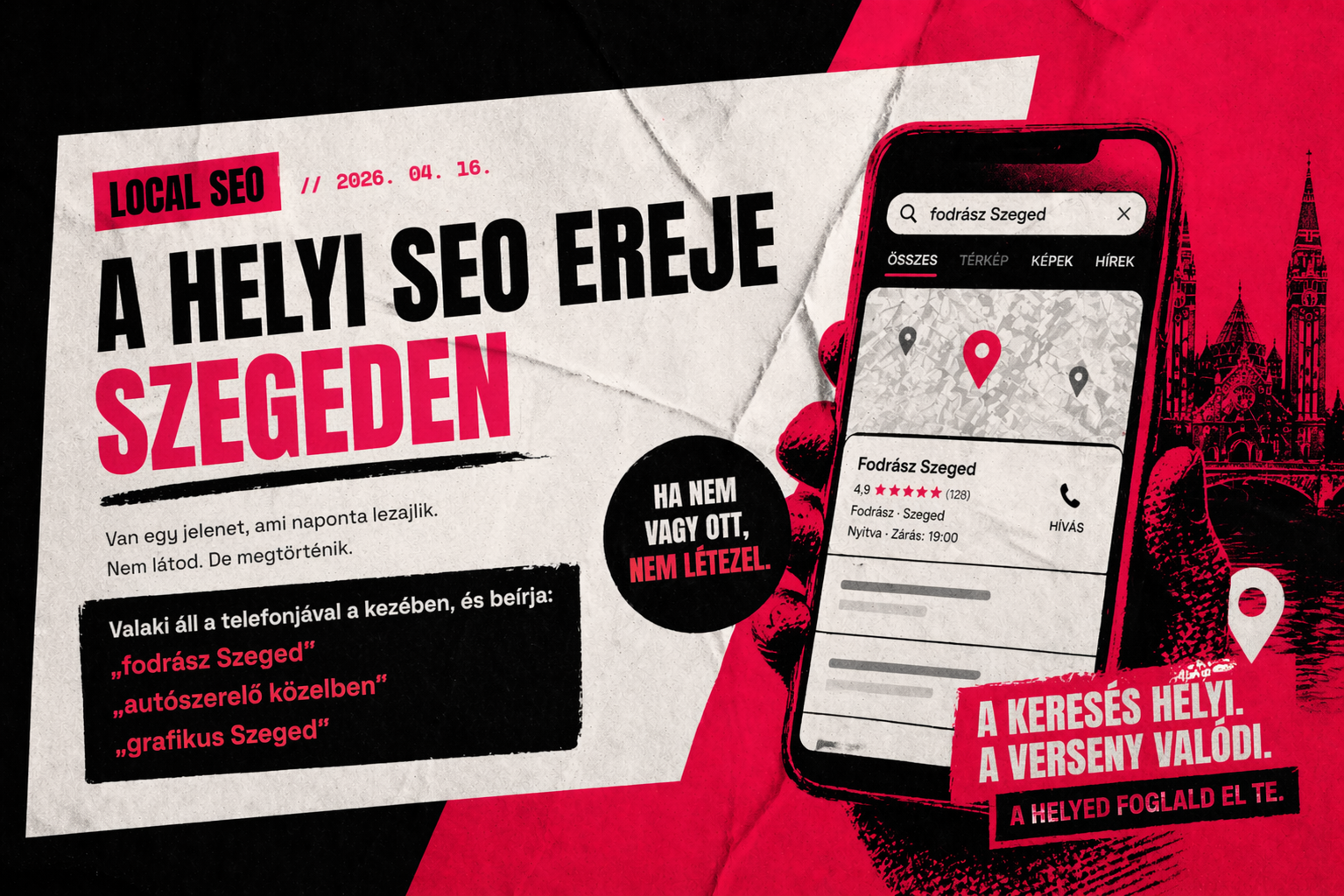 Google Maps keresés Szeged